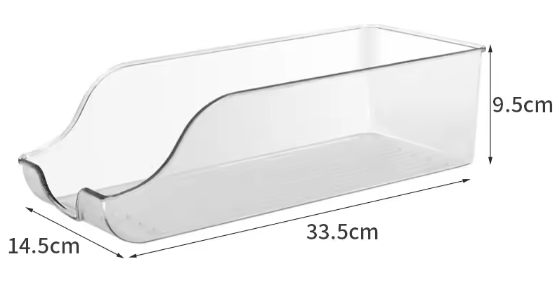 Refrigerator Can Organizer – Kitchen Storage Dispenser for Soda & Beverage Cans