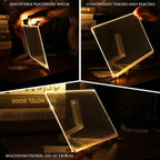 Creative Rewritable Acrylic LED Message Board