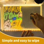 Creative Rewritable Acrylic LED Message Board