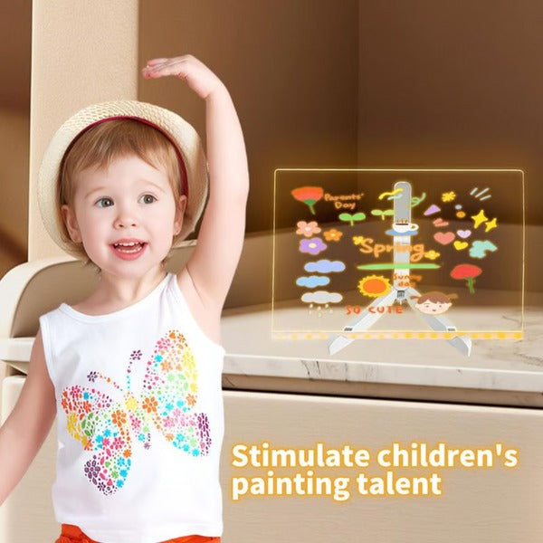 Creative Rewritable Acrylic LED Message Board