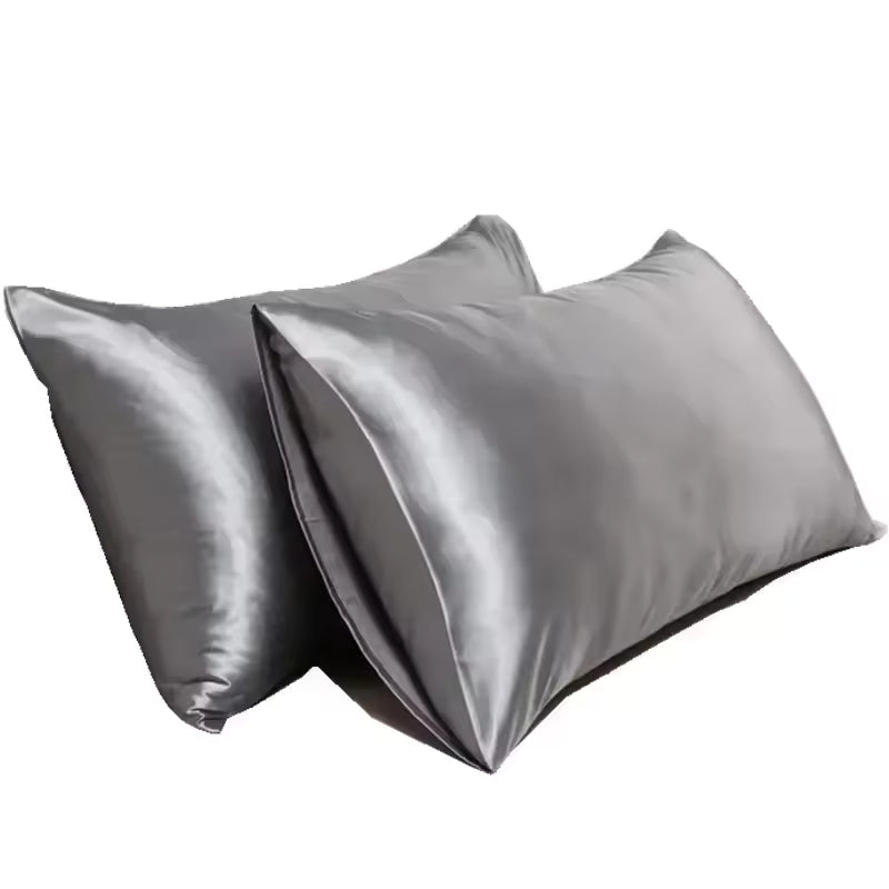 100% Natural Mulberry Silk Pillowcase – Real Silk Cover for Hair & Skin Care