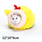 Soft Warm Hamster Bed – Hanging Cage Nest with Mat for Rats, Squirrels, Guinea Pigs & Small Pets