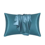 100% Natural Mulberry Silk Pillowcase – Real Silk Cover for Hair & Skin Care
