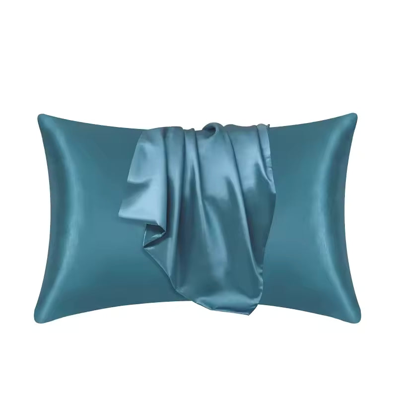 100% Natural Mulberry Silk Pillowcase – Real Silk Cover for Hair & Skin Care
