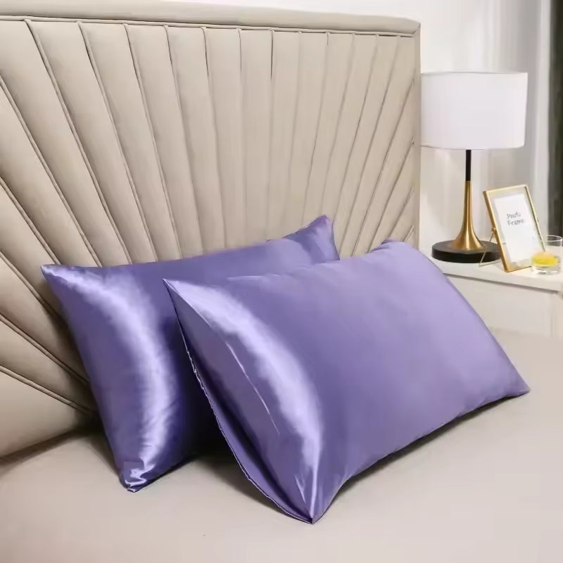 100% Natural Mulberry Silk Pillowcase – Real Silk Cover for Hair & Skin Care