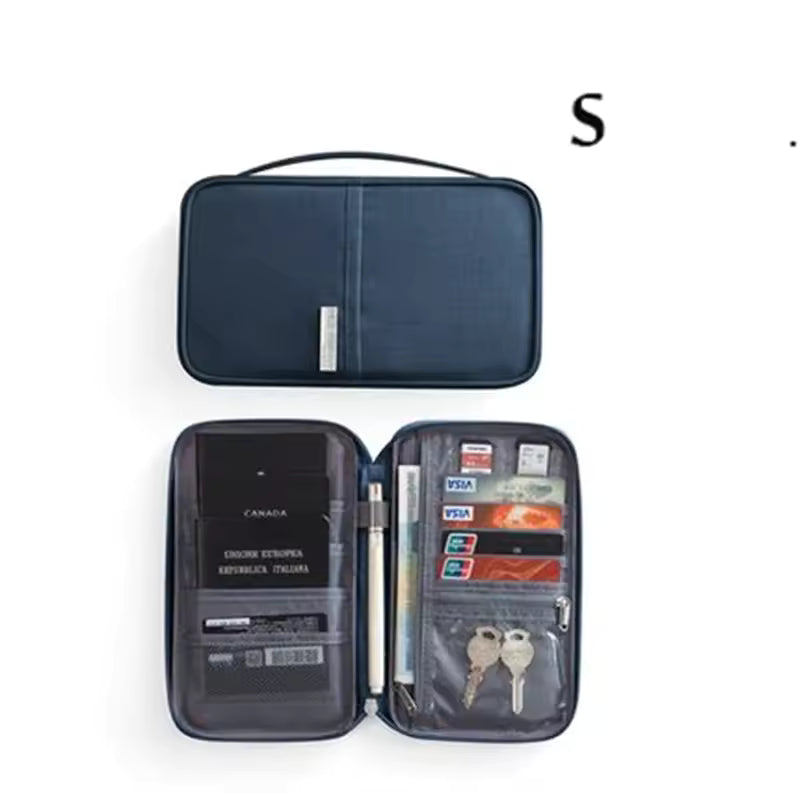 Waterproof Travel Passport Holder for Women – Family Document Organizer Cover Case, Travel Accessories Bag