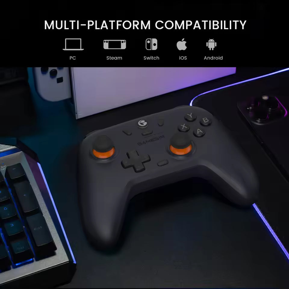Hall Effect Switch Controller – Gamepad cho Nintendo Switch, iPhone, Android, PC & Steam