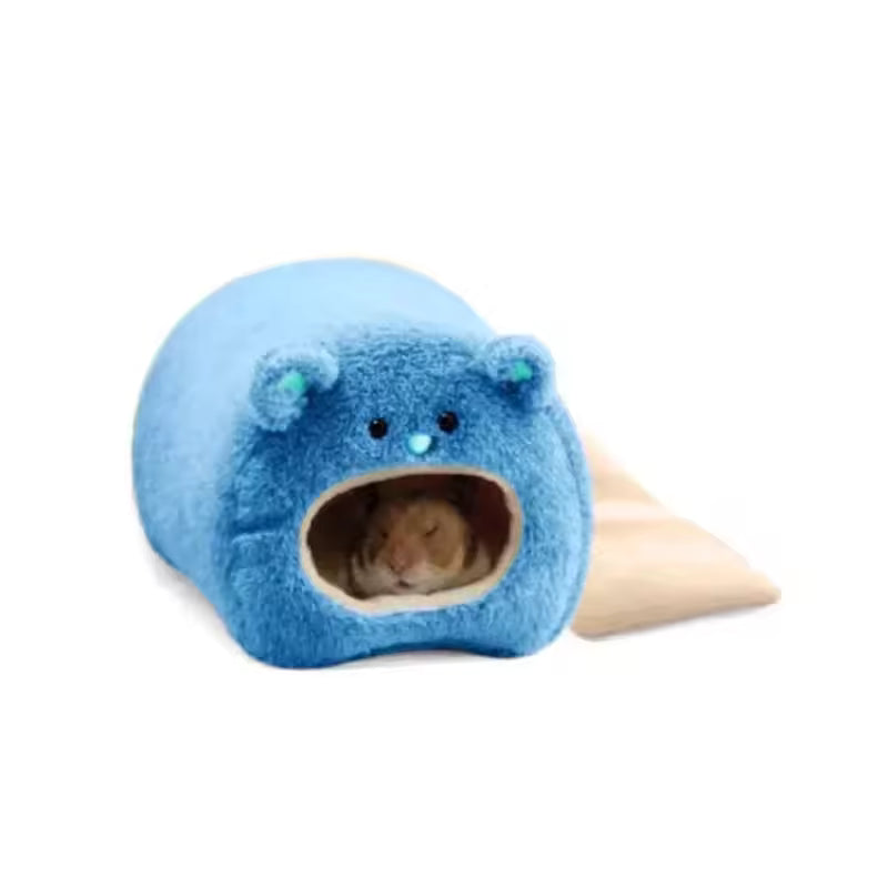 Soft Warm Hamster Bed – Hanging Cage Nest with Mat for Rats, Squirrels, Guinea Pigs & Small Pets
