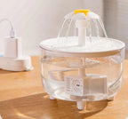 USB Electric Pet Water Fountain – 1L Automatic Cat Drinking Bowl with Filter