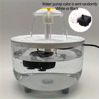 USB Electric Pet Water Fountain – 1L Automatic Cat Drinking Bowl with Filter