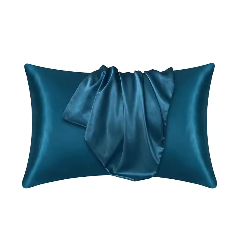 100% Natural Mulberry Silk Pillowcase – Real Silk Cover for Hair & Skin Care