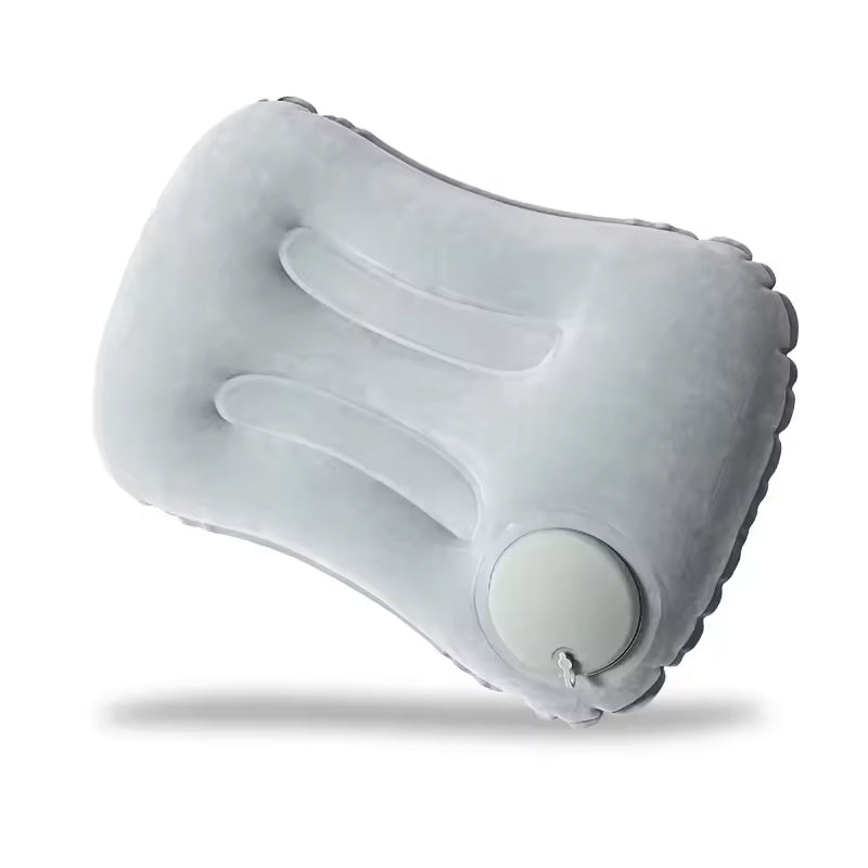 Camping Inflatable Pillow – Portable Ultralight Air Pillow for Travel, Hiking, Neck & Lumbar Support