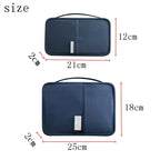 Waterproof Travel Passport Holder for Women – Family Document Organizer Cover Case, Travel Accessories Bag