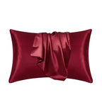 100% Natural Mulberry Silk Pillowcase – Real Silk Cover for Hair & Skin Care