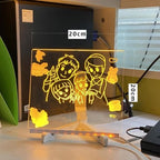 Creative Rewritable Acrylic LED Message Board