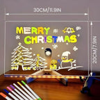Creative Rewritable Acrylic LED Message Board