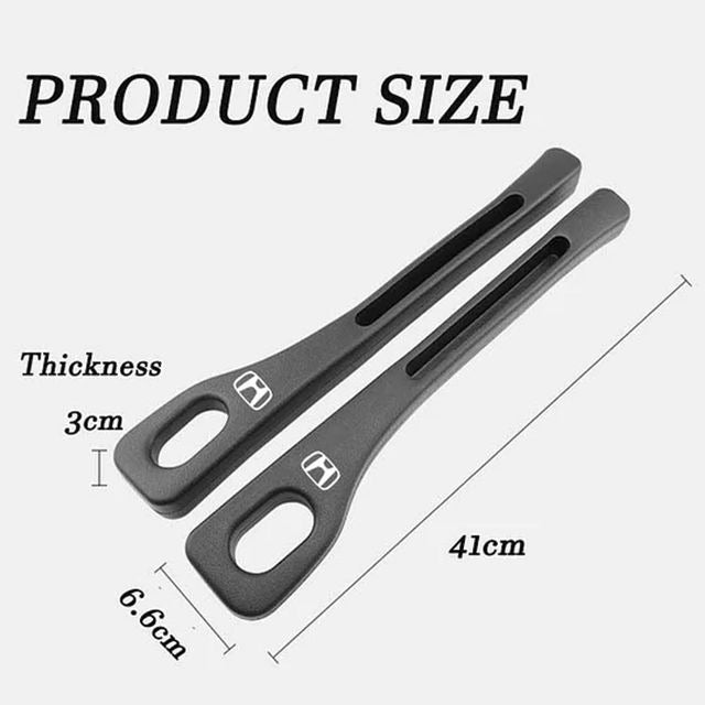 🚗 Car Seat Gap Plug with Storage Slot (Custom Logo)