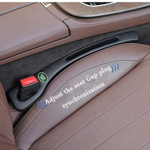 🚗 Car Seat Gap Plug with Storage Slot (Custom Logo)