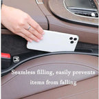 🚗 Car Seat Gap Plug with Storage Slot (Custom Logo)